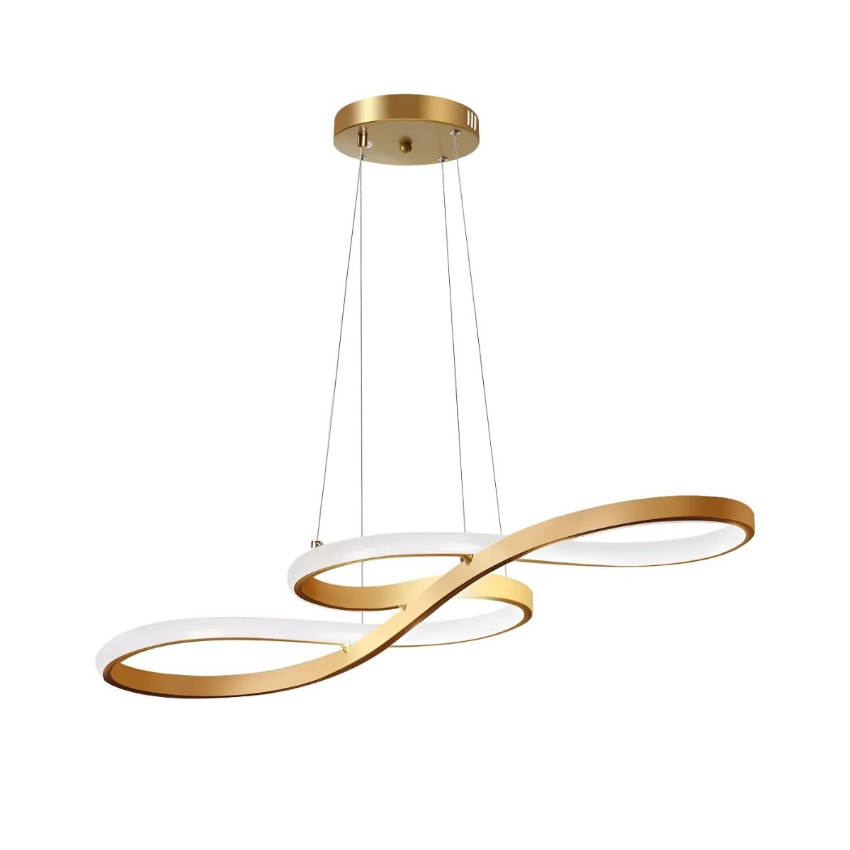 Lustre Dourado 110V/220V Modelo A016