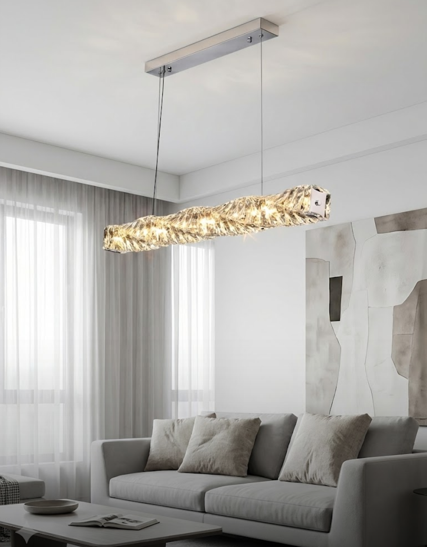 Lustre Cristal Trianys 80cm