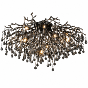 Lustre 1435 Preto e Dourado