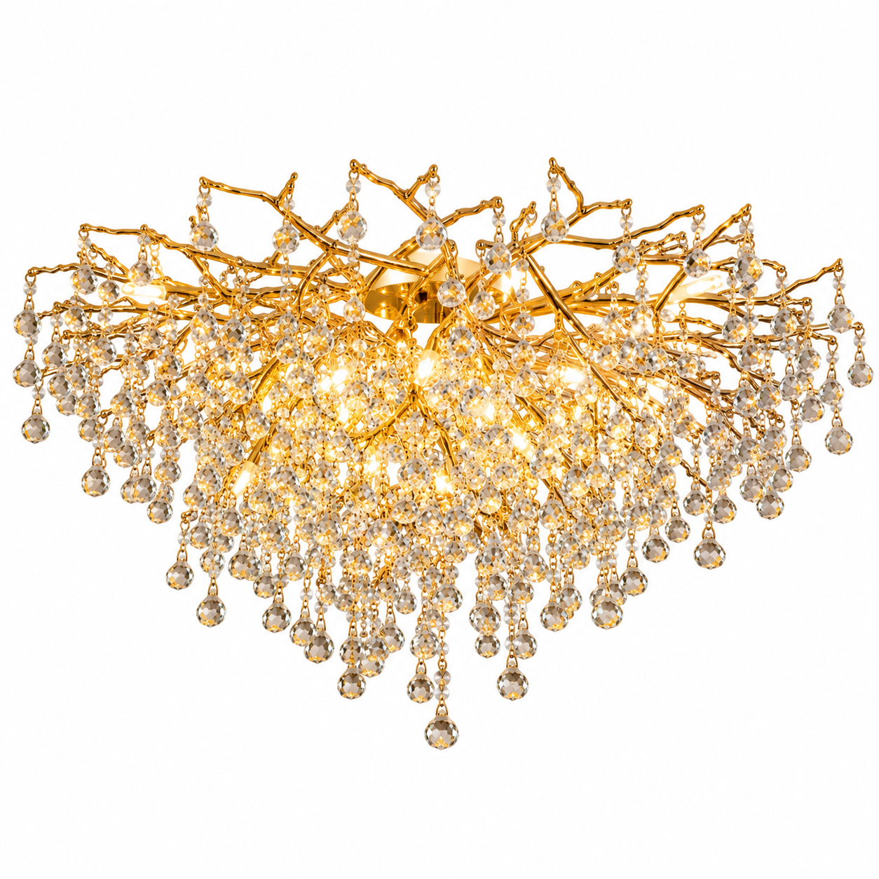 Lustre 1435 Preto e Dourado