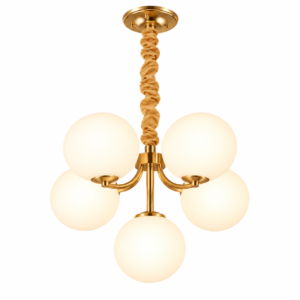 Lustre 1443 GOLD 5 e 10 Globos