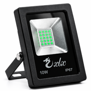 Refletor Led 10W Verde Slim