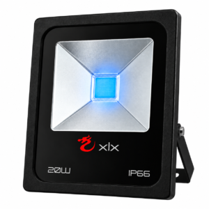 Refletor Led 20W Azul Slim