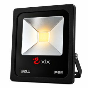 Refletor Led 30W Branco Quente Slim